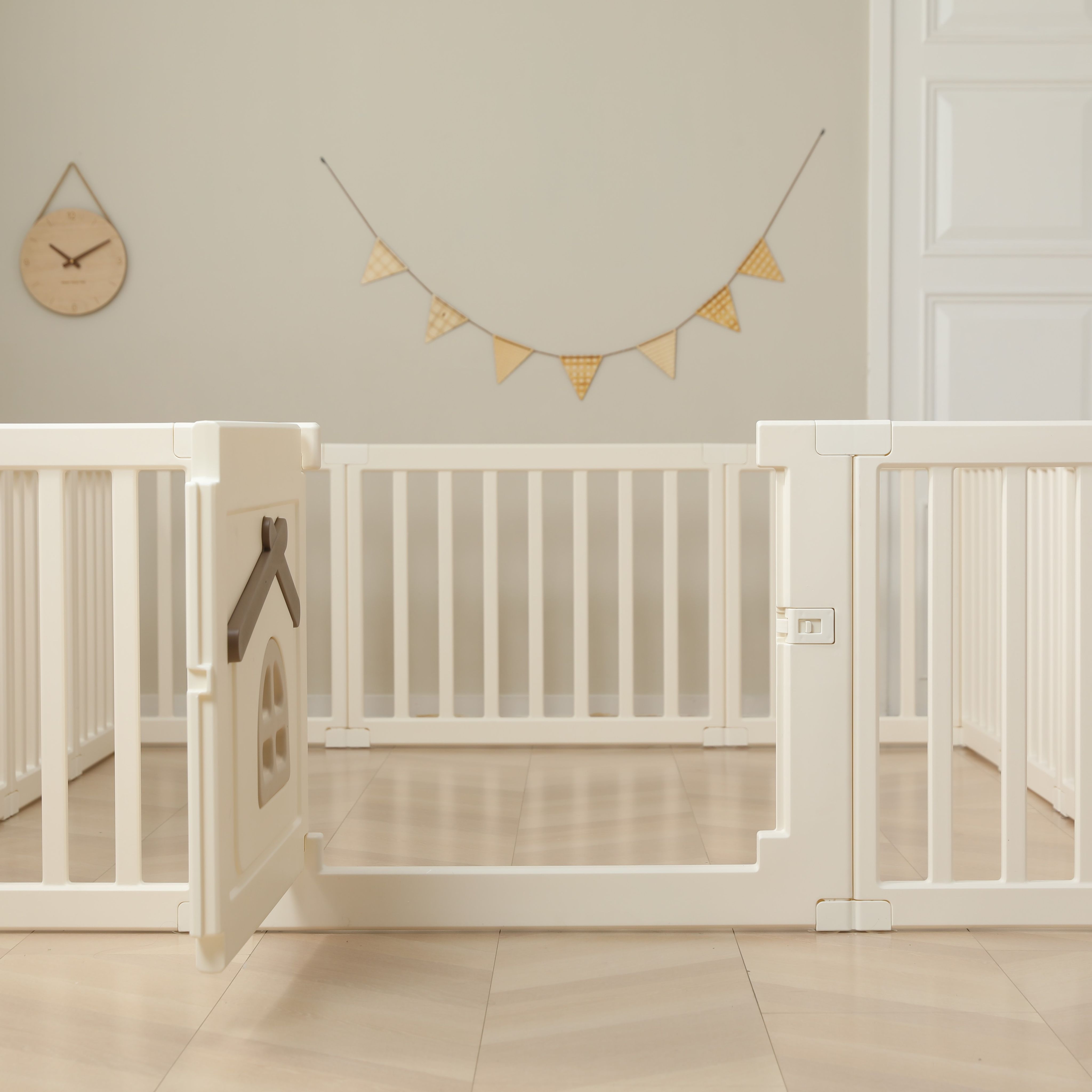Манеж UNIX Kids classic tree house 150x180 cm camel PPCL10CL - фото 8