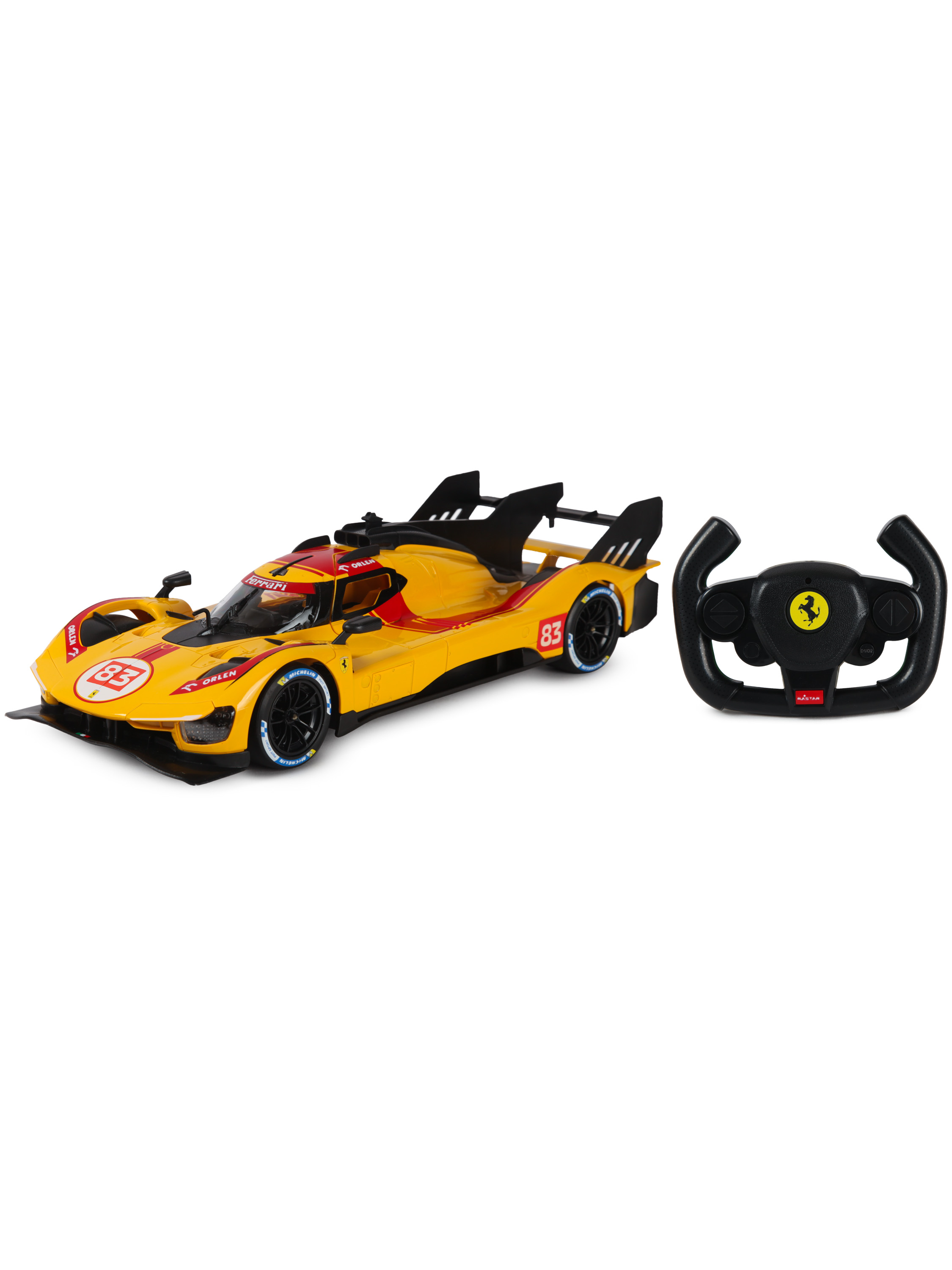 Автомобиль РУ Rastar Ferrari 499P 1:14 - фото 1