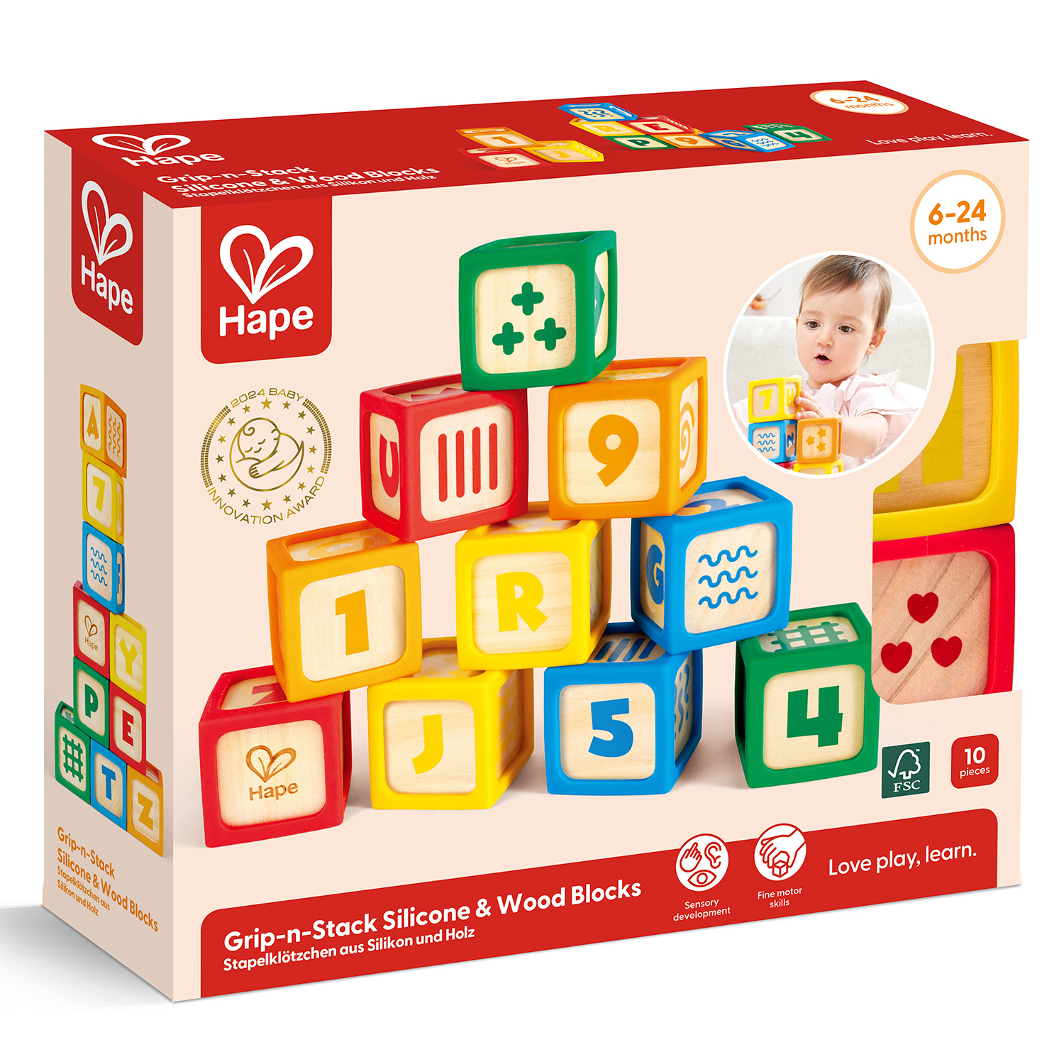 Игрушка Hape кубики - фото 11