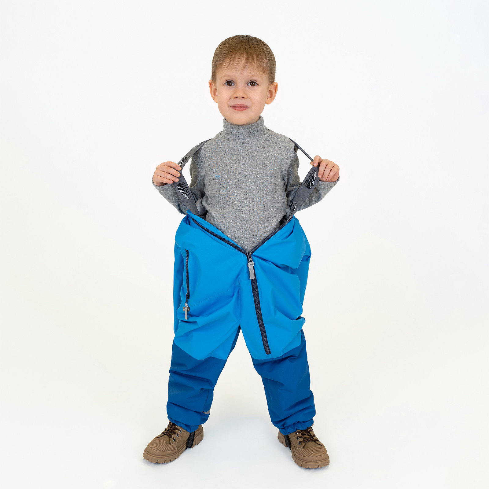 Комбинезон Arctic kids 30-042 голубой - фото 14