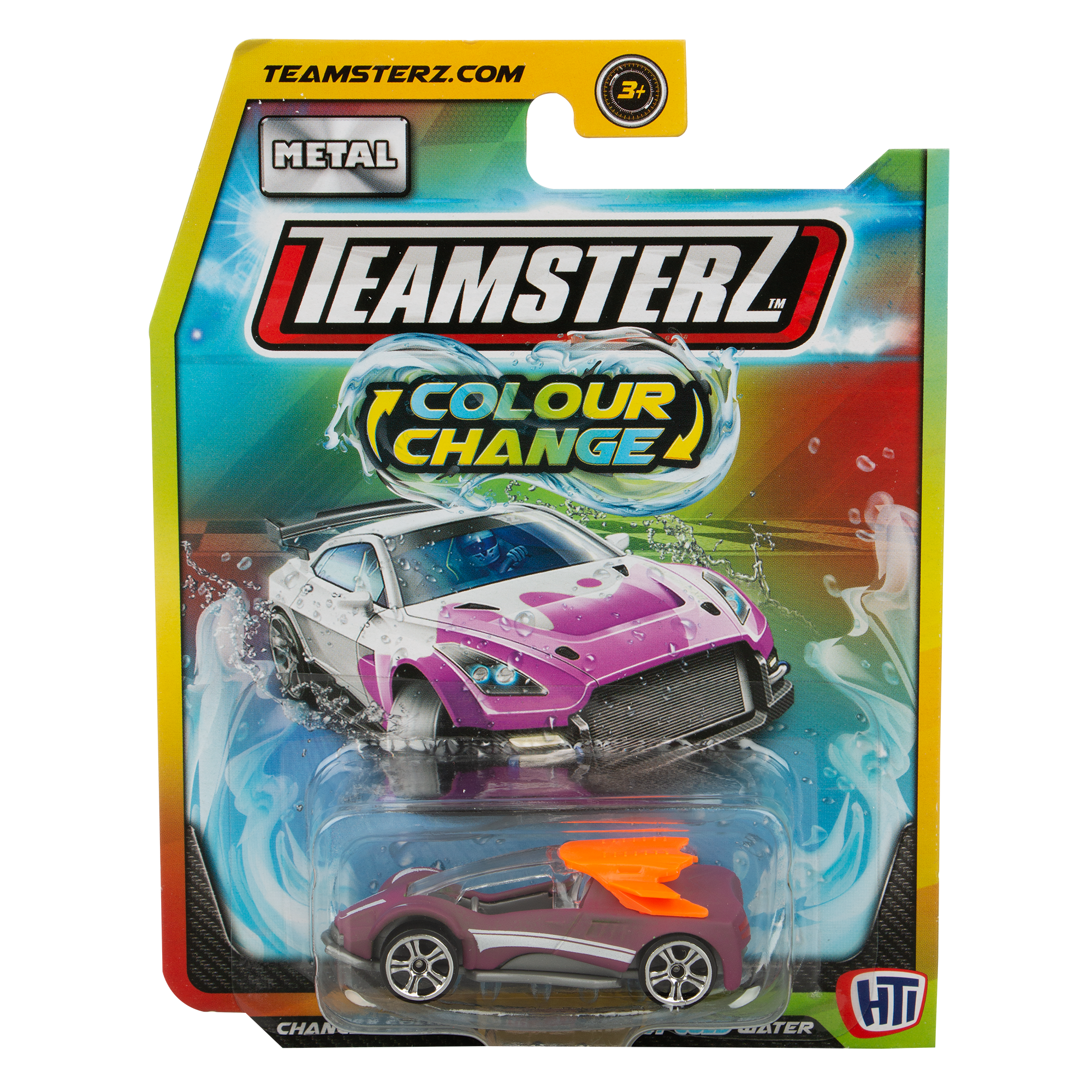 Автомобиль HTI Teamsterz меняющий цвет 8см 1417294_12 - фото 1