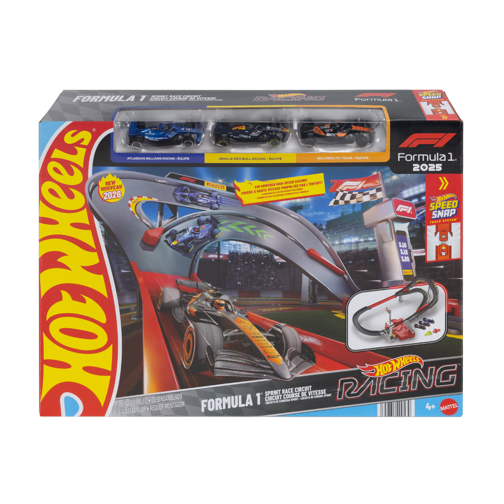 Трек Hot Wheels Гоночная трасса Формула 1 JNN32 - фото 11