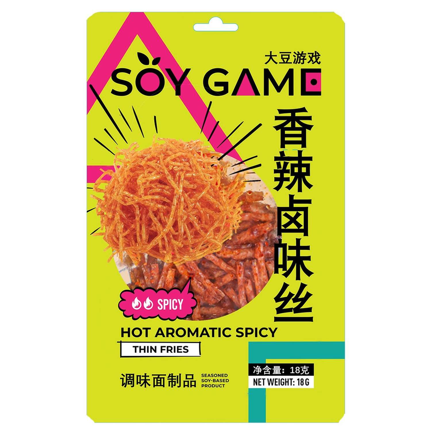Соломка пряная ароматная Soy game острая 18г - фото 1