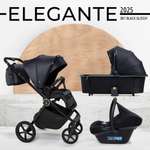 Коляска 3в1 Sweet Baby SBL Elegante GL Black черный