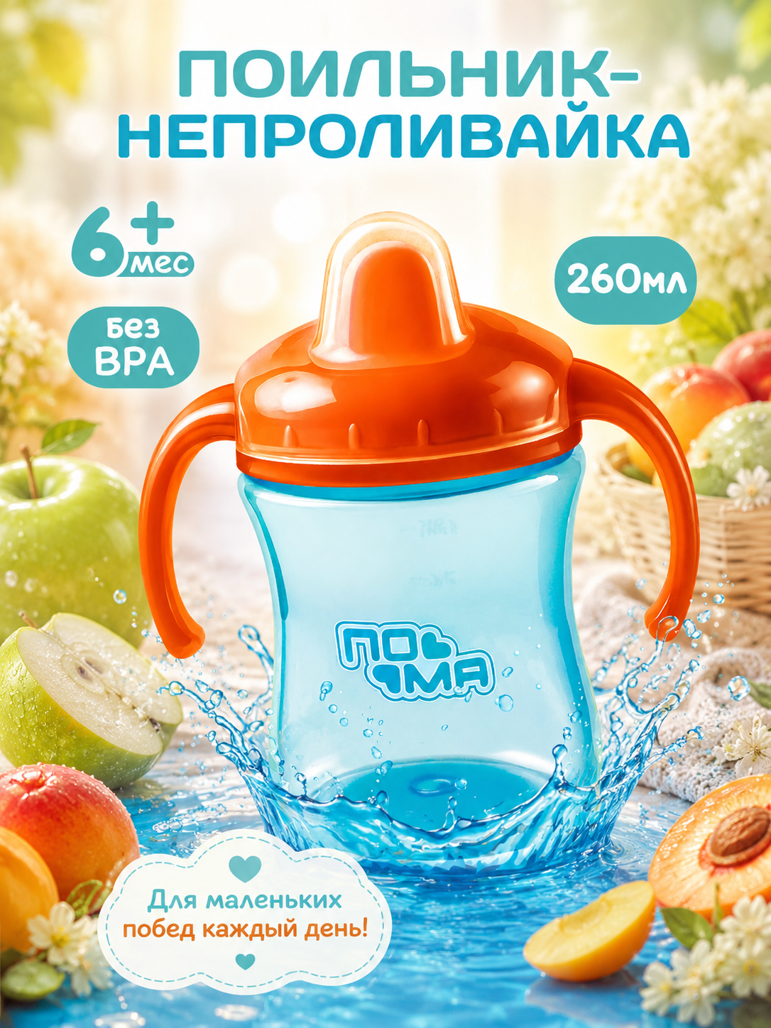 Поильник Пома 260 мл - фото 1
