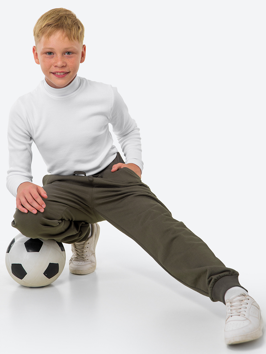 Брюки HappyFox HFTAK4421т.хаки - фото 1