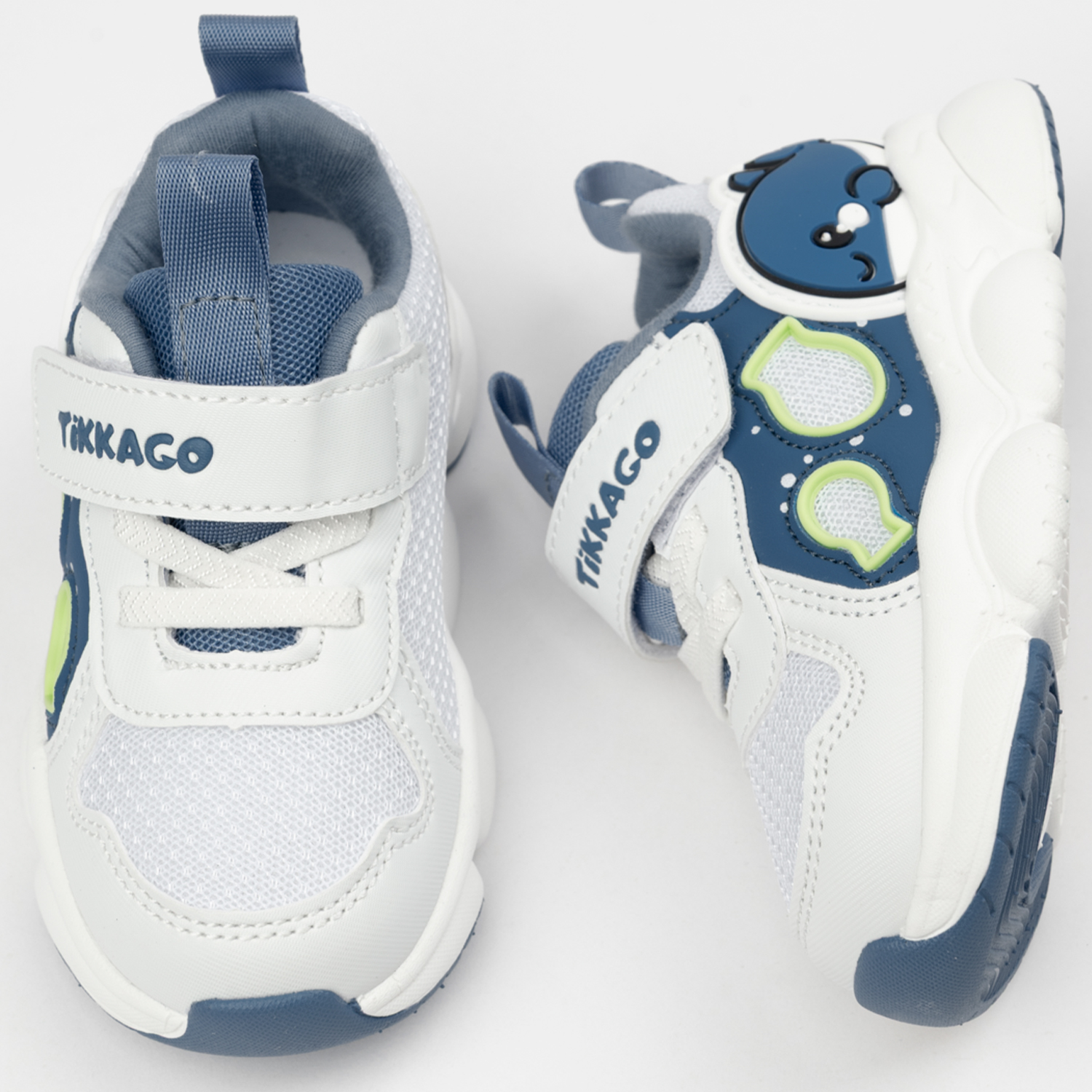 Кроссовки TikkaGo 4E04_2575_white-navy - фото 3