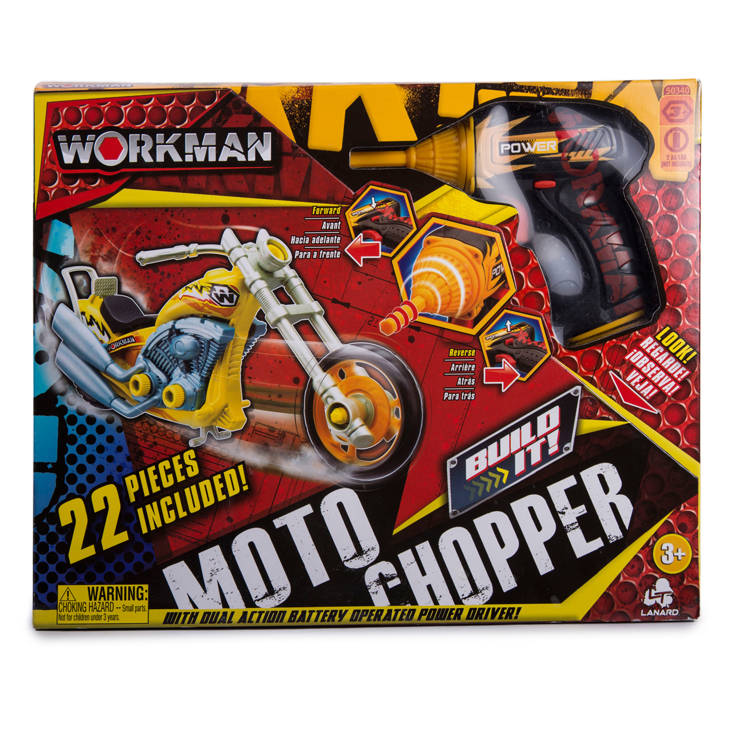 Игрушка Global Bros Собери мотоцикл - фото 3