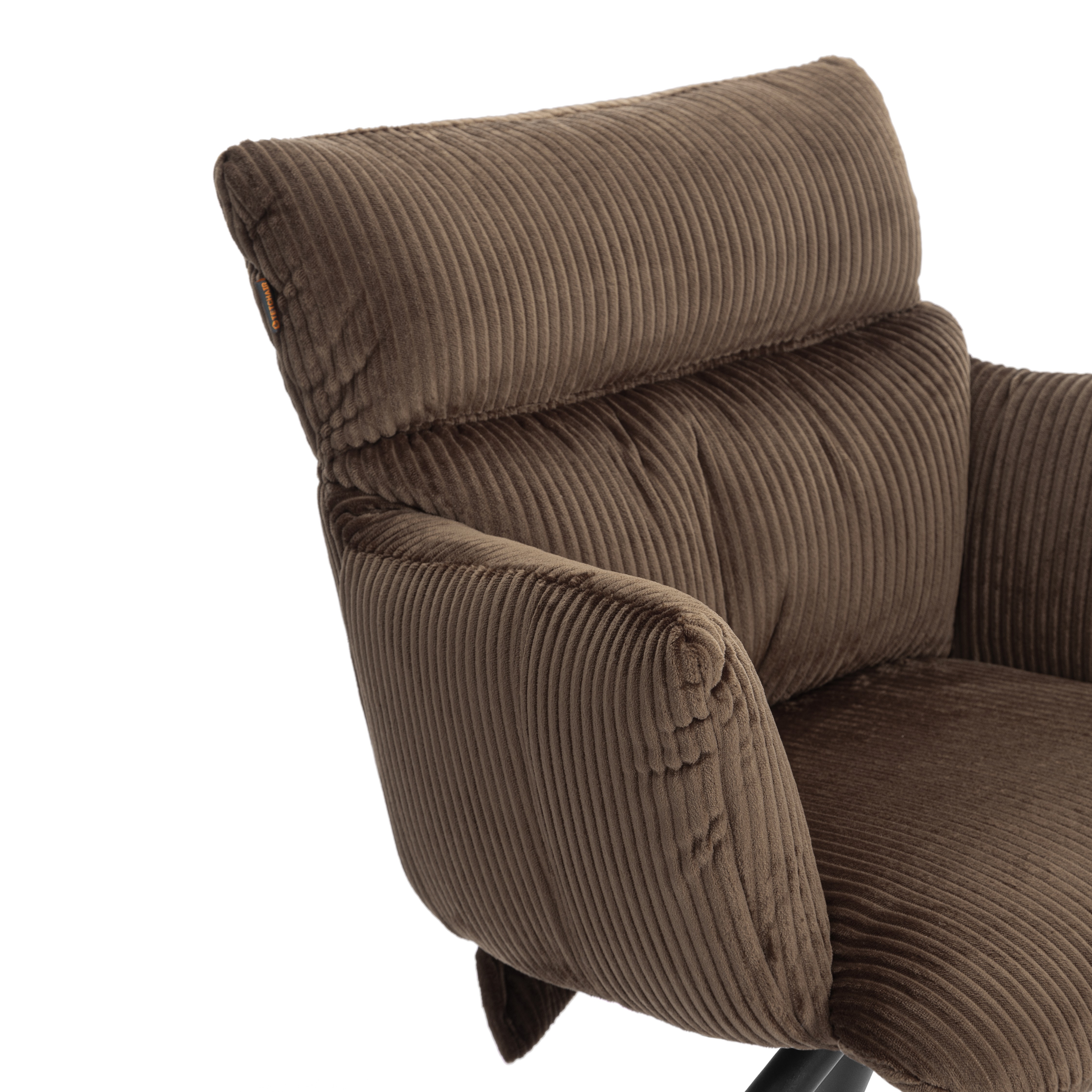 Стул TETCHAIR Флаффи опора 360 коричневый - фото 8