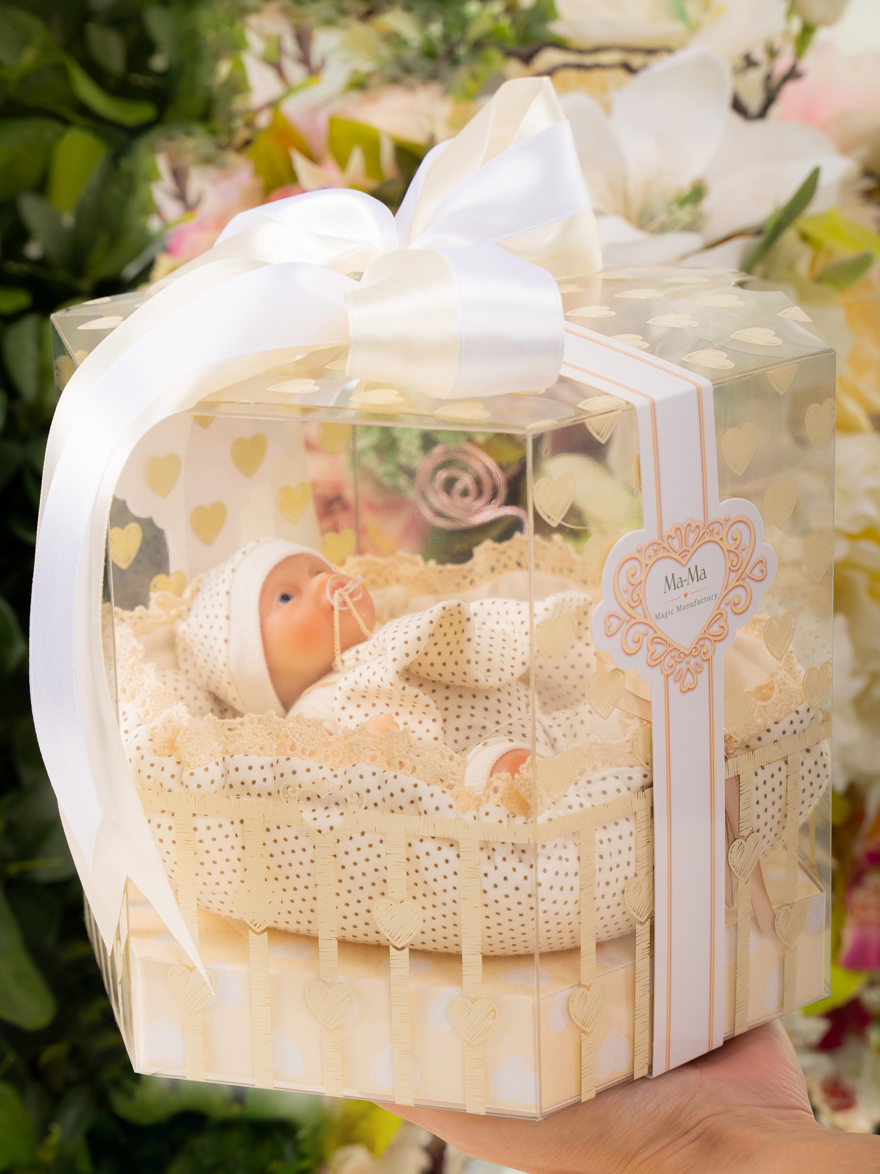 Кукла мини Magic Manufactory Magic baby Пупс реборн девочка высота 19 см 4631162180901 - фото 18