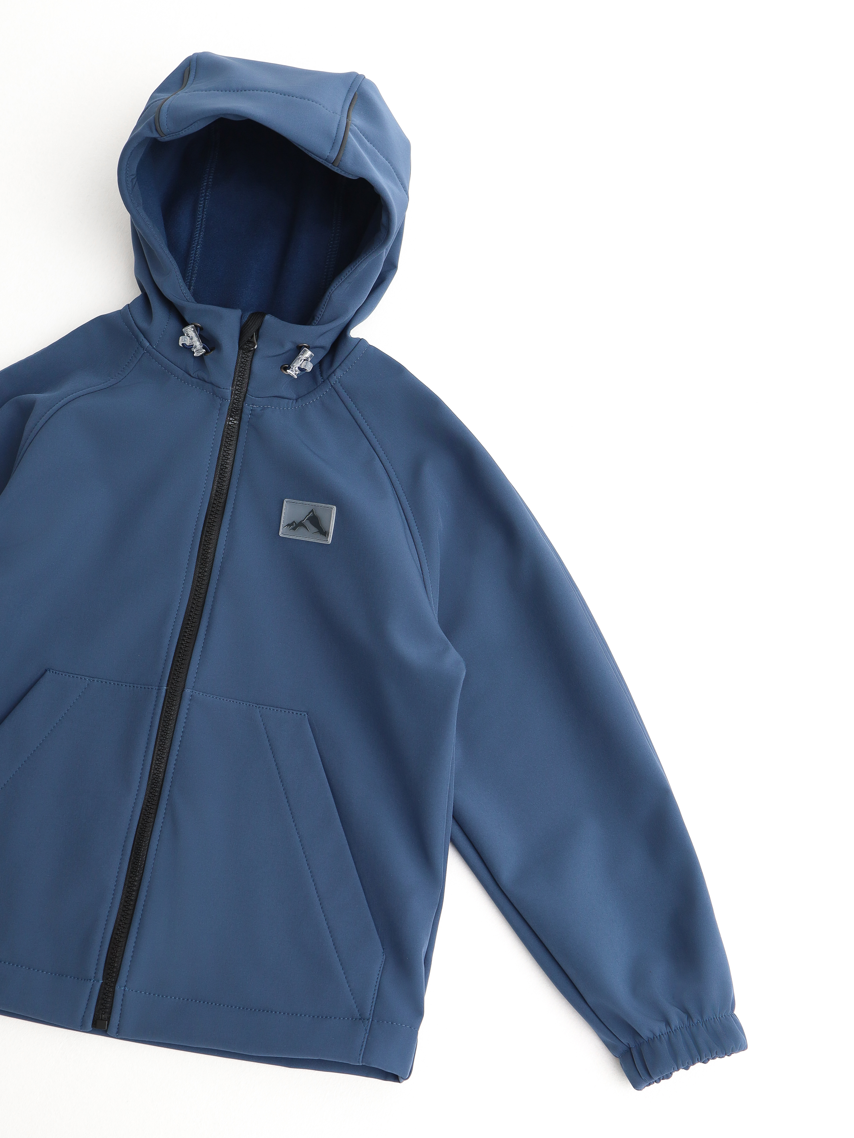 Куртка MINIDINO B-VO-Krt-114/0Куртка софтшелл Иззи синяя дымка детская - фото 5