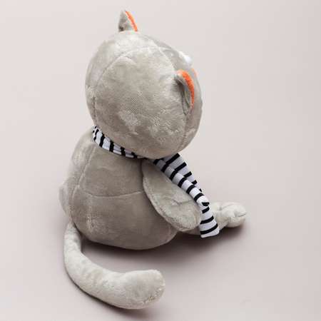 Игрушка мягкая ЭВРИКА Кот Котофей серый