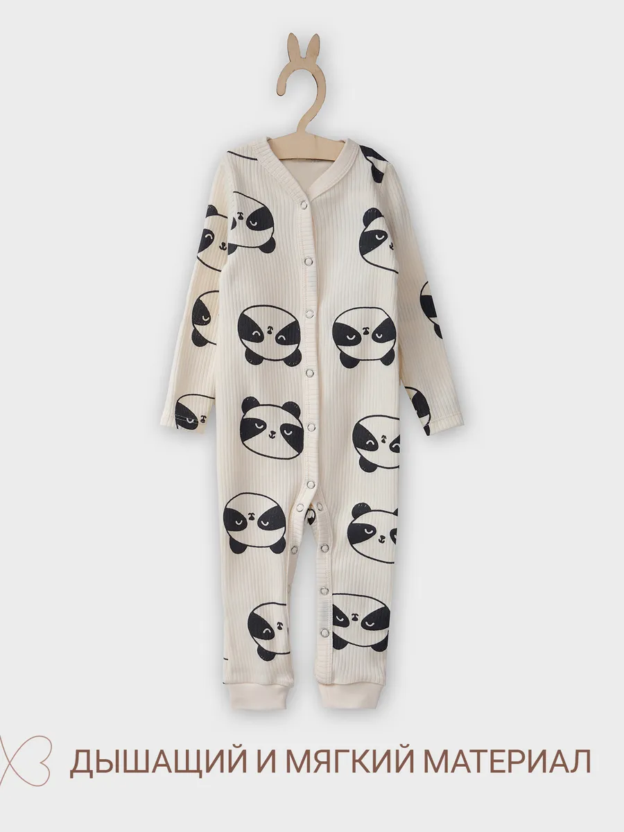 Комбинезон Mark Formelle (Марк Формэль) 14012/панды на молочном - фото 3