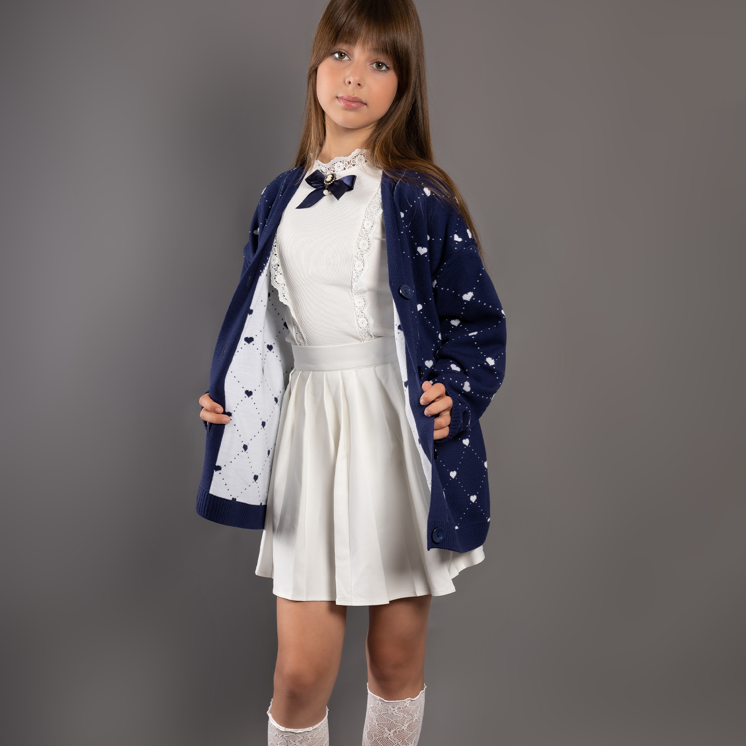 Кардиган LEO 4048С_темно-синий - фото 14