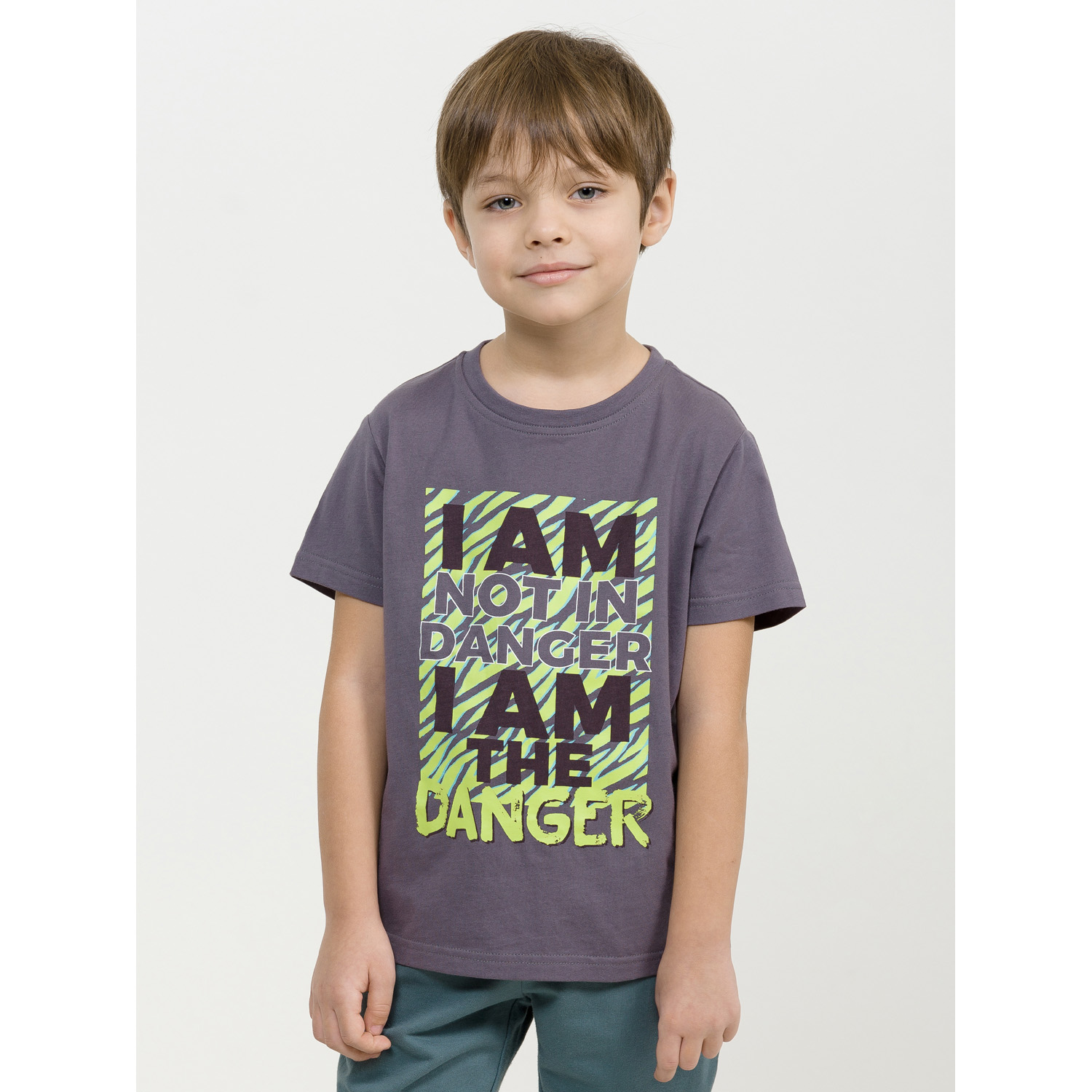 Футболка Pelican BFT3265/2/Серый(40) - фото 1