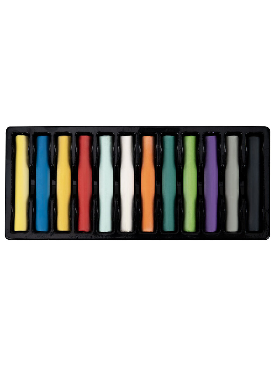 Пастель сухая Brauberg 12 шт. - фото 3