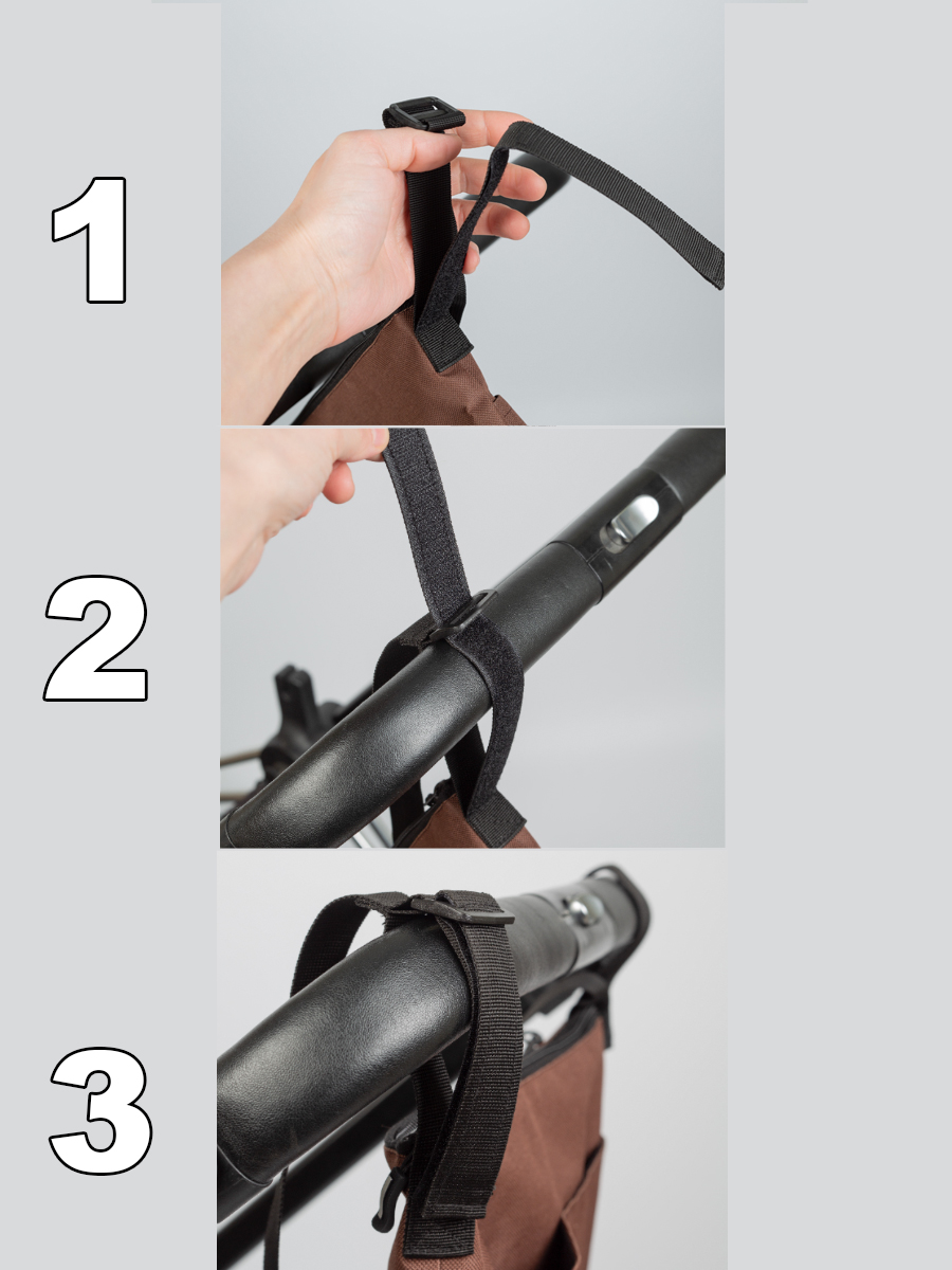 Сумка Buggykids органайзер темно-серый - фото 5