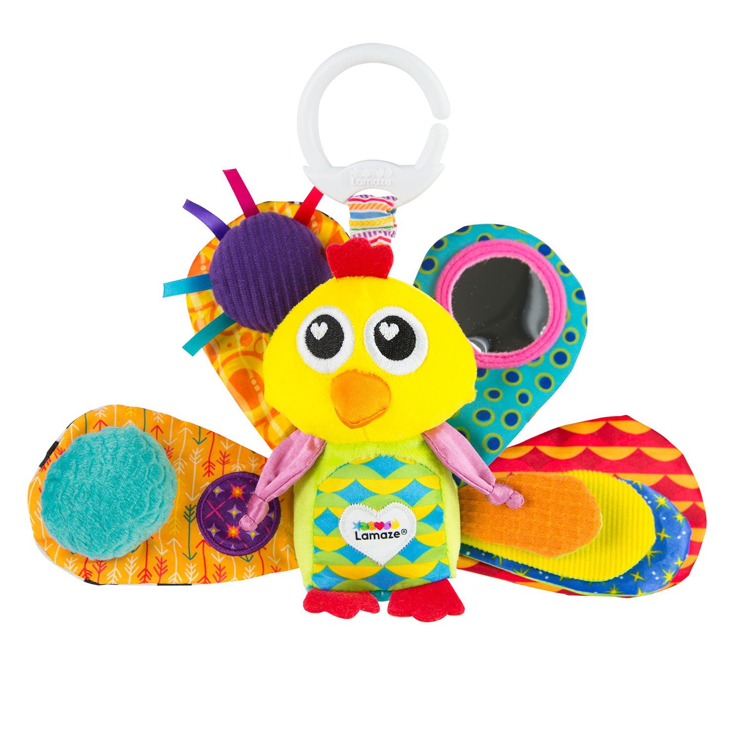 Игрушка Lamaze подвеска Павлин Жак с подвесом - фото 2