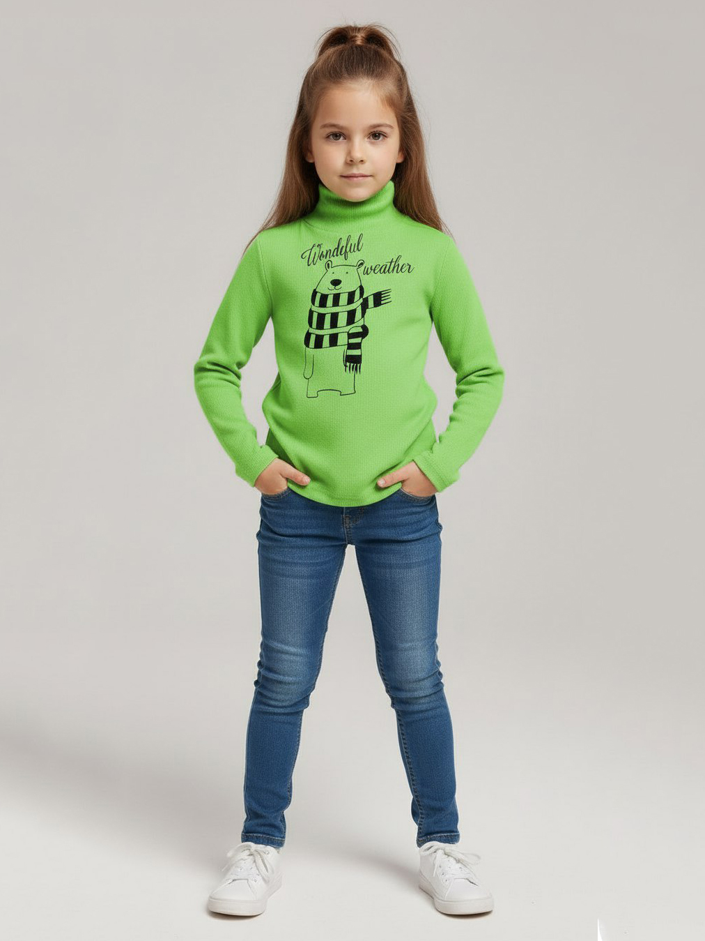 Водолазка VGtrikotazh d6086 - фото 2