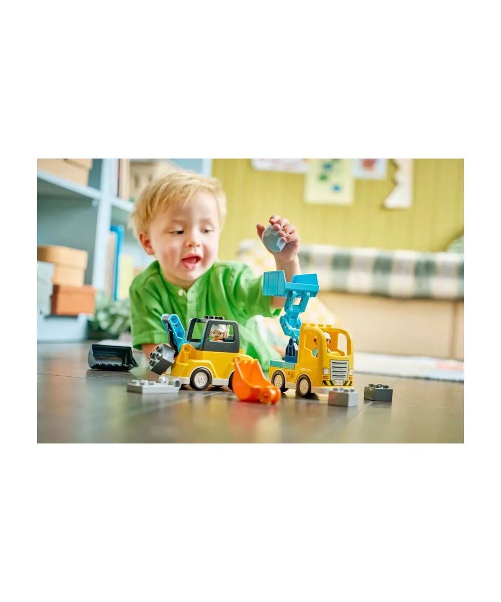 Конструктор LEGO DUPLO Строительная техника 3в1 22 дет. - фото 4