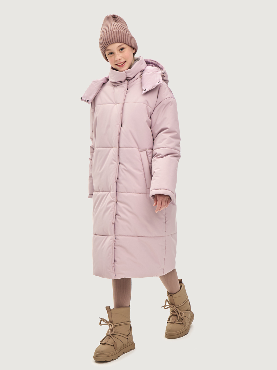 Пальто NIKASTYLE 6з9425 пудра - фото 1