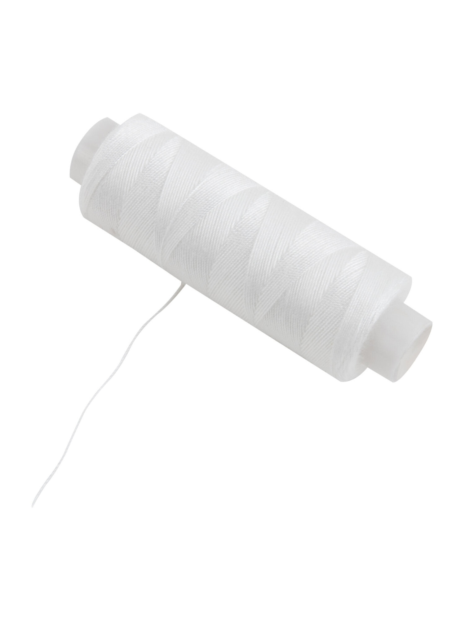 Нитки для шитья Develia армированные 40ЛШ 200 м швейный набор 20 штук с иголками белые - фото 9