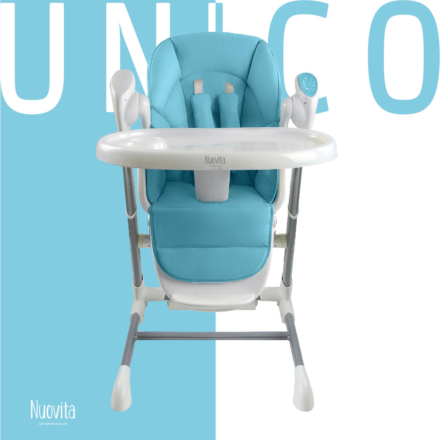 Стульчик для кормления Nuovita Unico трансформер - фото 4