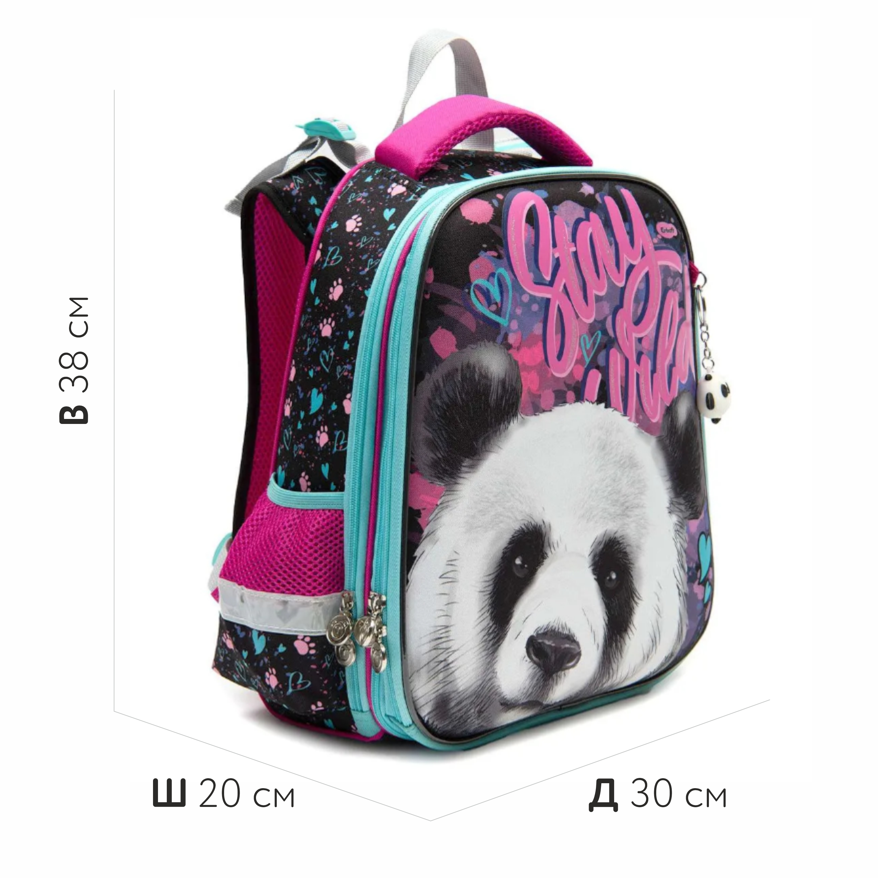 Ранец Erhaft Panda - фото 10