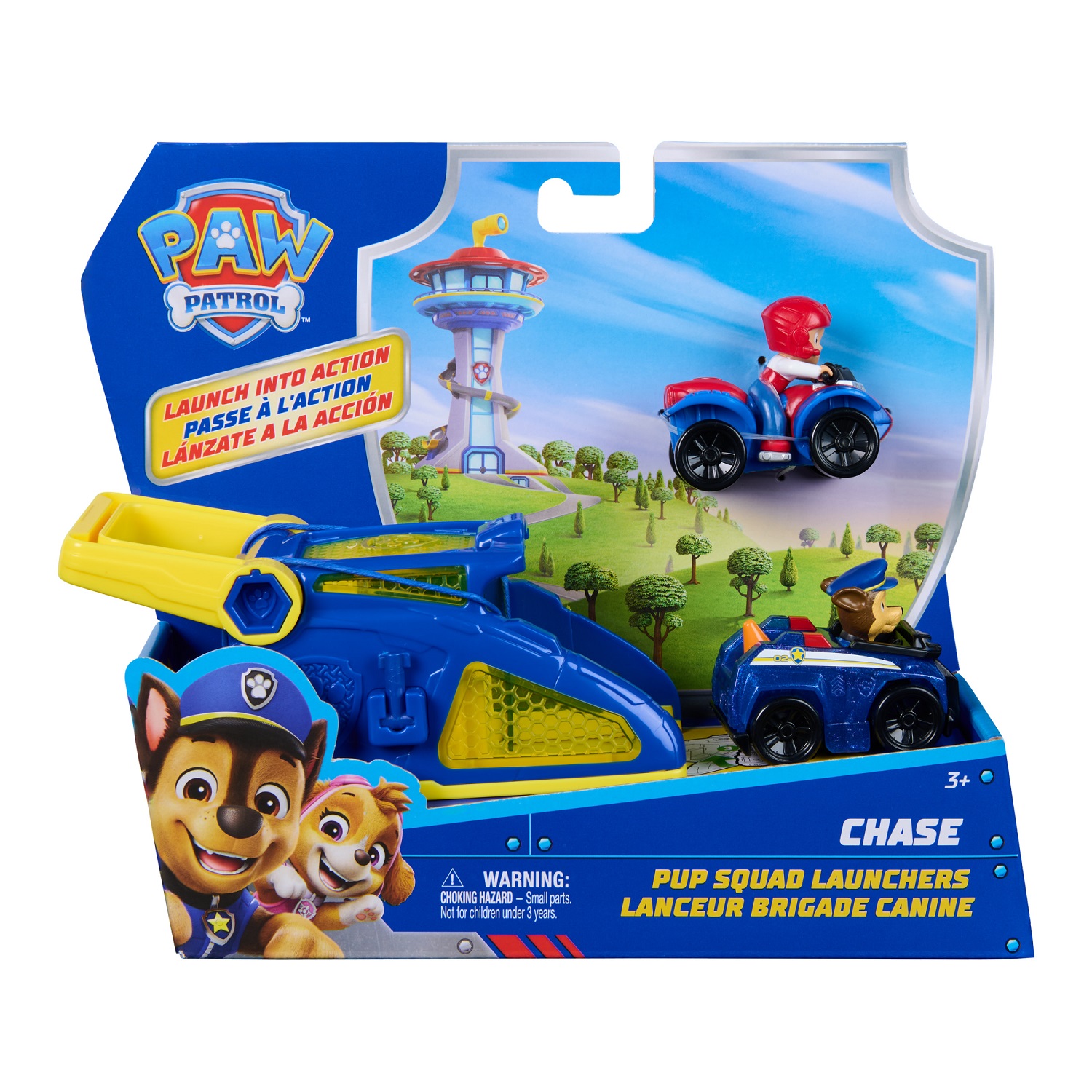 Игровой набор Paw Patrol Поисковый отряд Лаунчер Чейз - фото 1