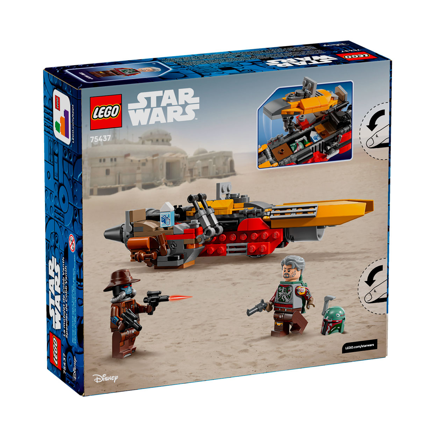 Конструктор LEGO Star Wars Кобб Вант Спидер 207 дет. - фото 3