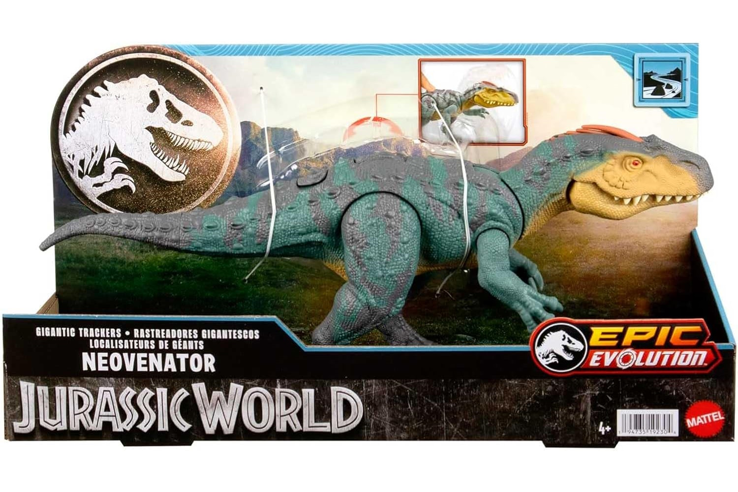 Фигурка Jurassic World Gigantic Trackers - фото 6