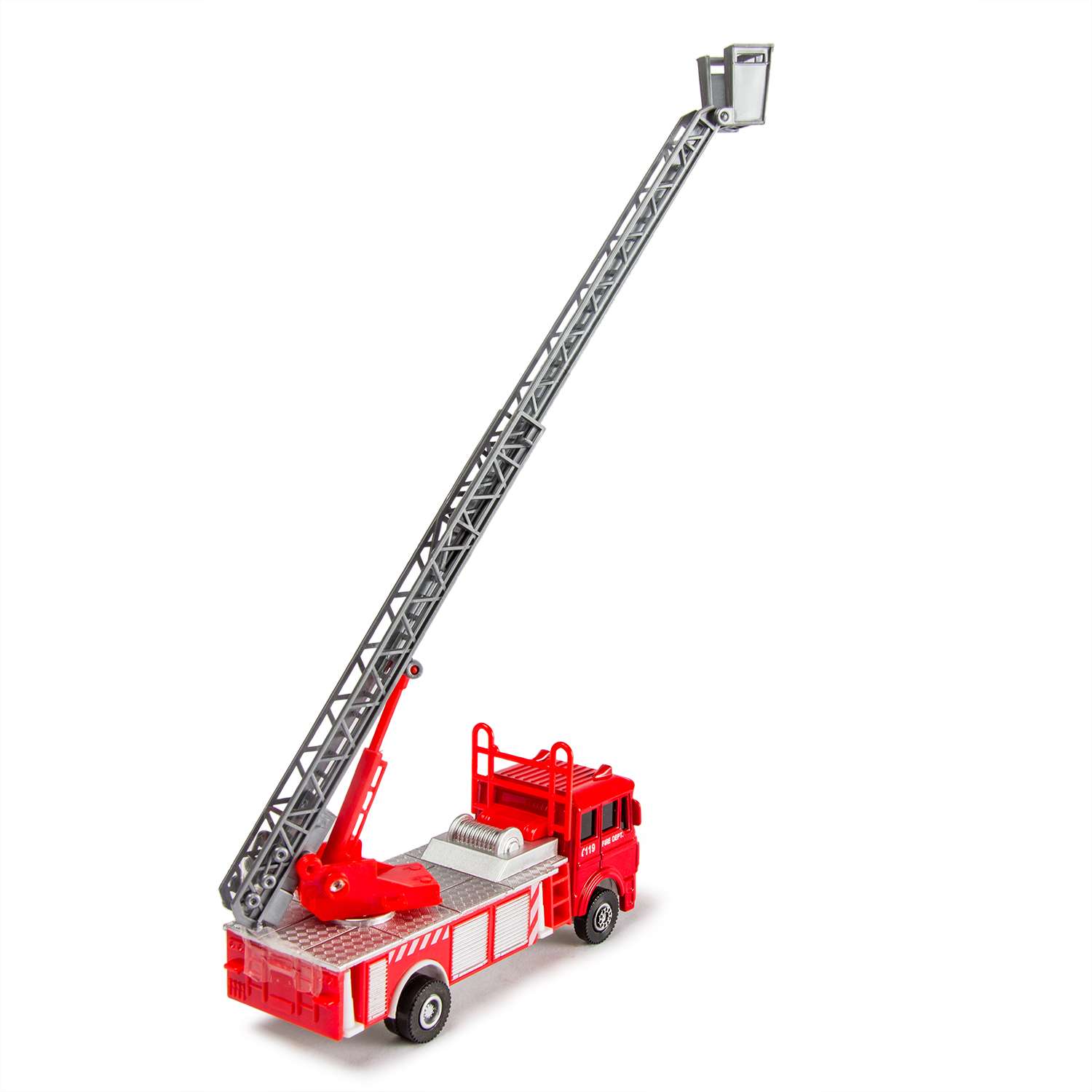 Пожарная машина Mobicaro красный MS6514 - фото 23