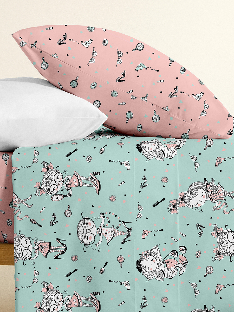 Комплект постельного белья BRAVO kids dreams Мадемуазельки полутораспальный 3 предм. - фото 3