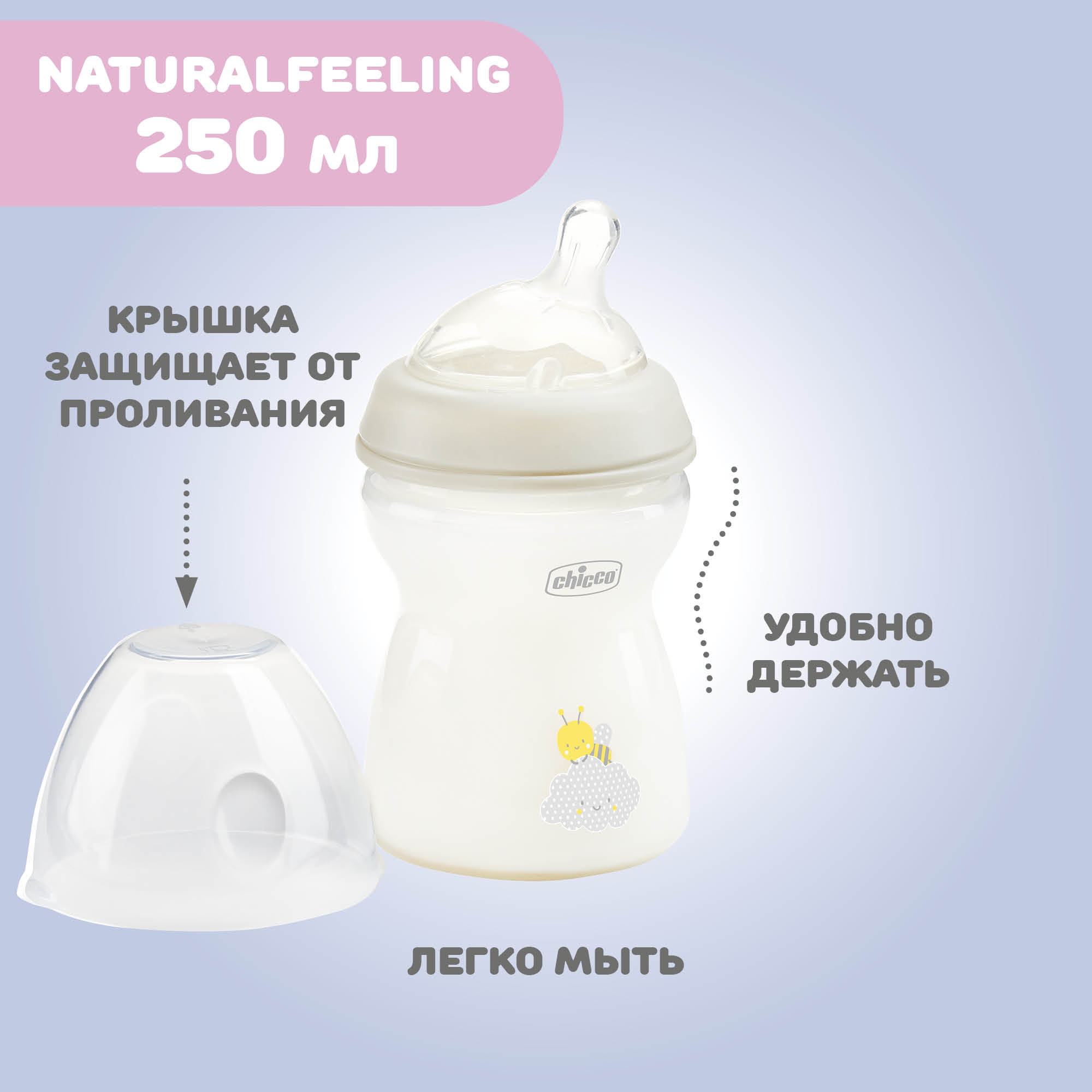 Бутылочка Chicco 250 мл - фото 11