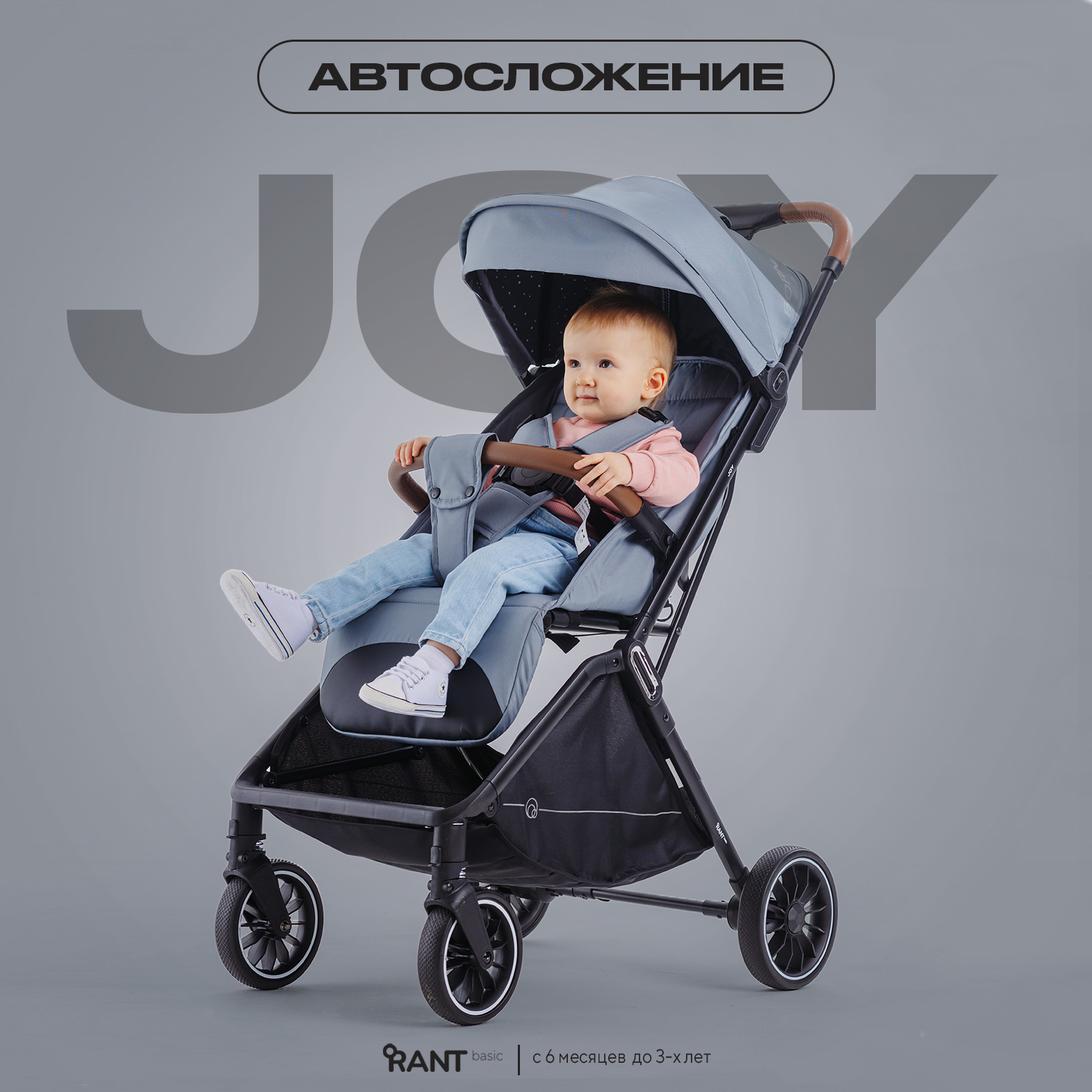Коляска прогулочная Rant Basic Joy - фото 1