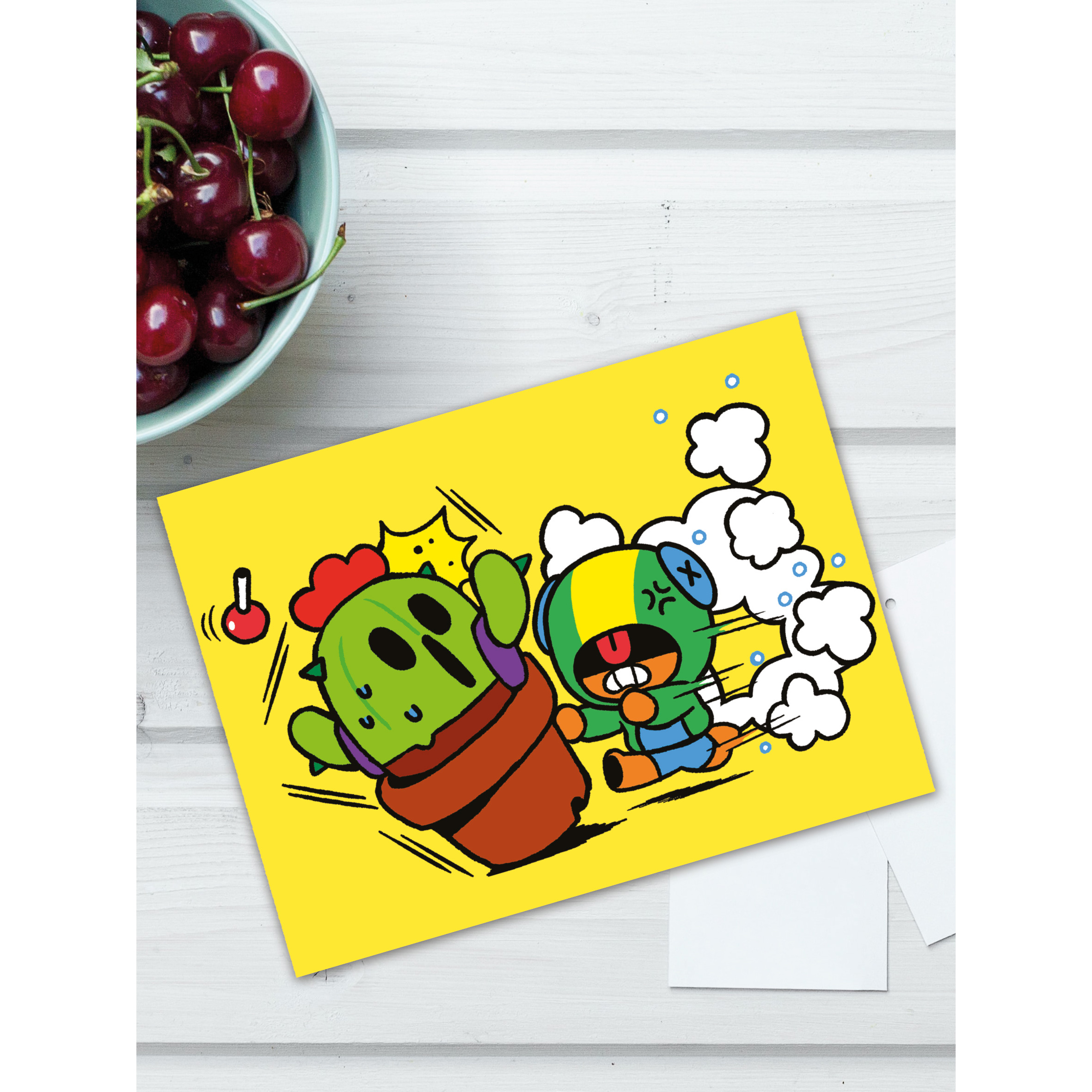 Роспись по холсту Premiere Publishing кактус - фото 4