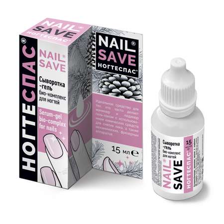 Сыворотка-гель для ногтей НОГТЕСПАС NAILSAVE НОГТЕСПАС 15мл