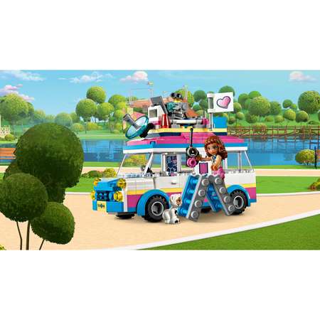 Конструктор LEGO Friends Передвижная лаборатория Оливии блочный