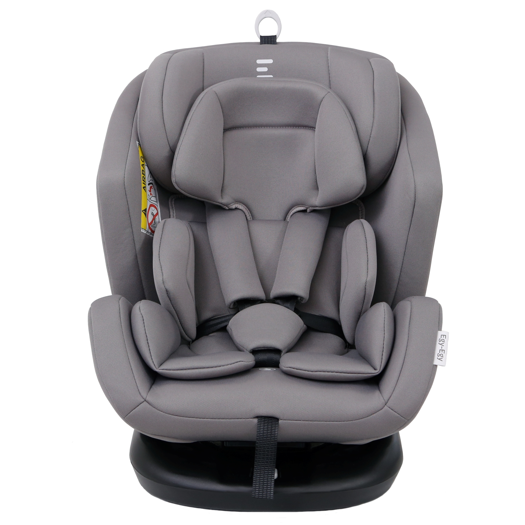 Автокресло Еду-Еду Isofix 0+/1/2/3 (0-36 кг) серый - фото 2