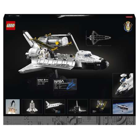 Конструктор LEGO Icons Космический шаттл НАСА блочный