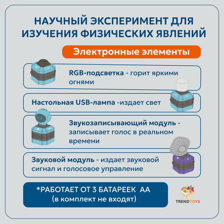 Конструктор TrendToys электронный