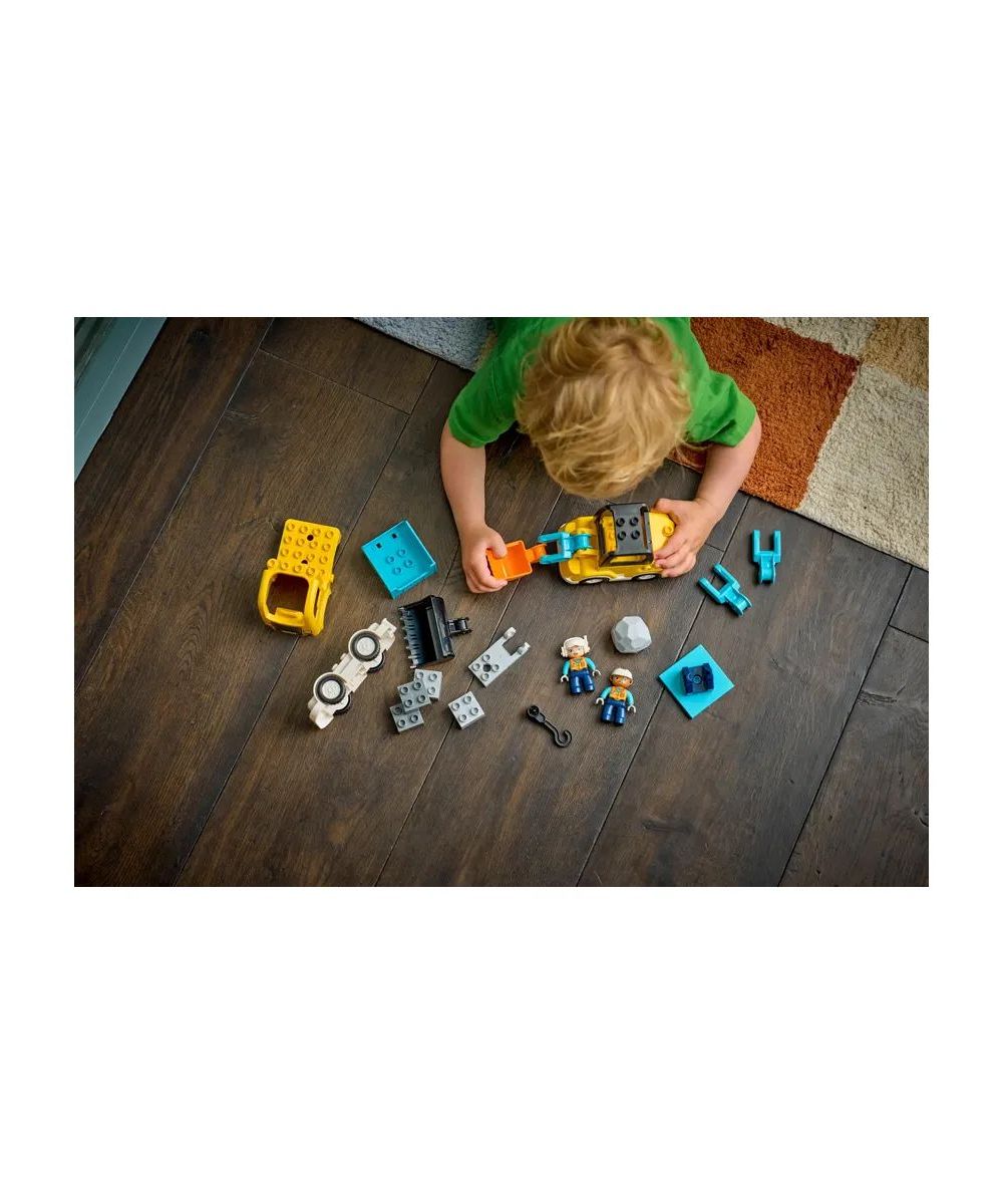 Конструктор LEGO DUPLO Строительная техника 3в1 22 дет. - фото 6