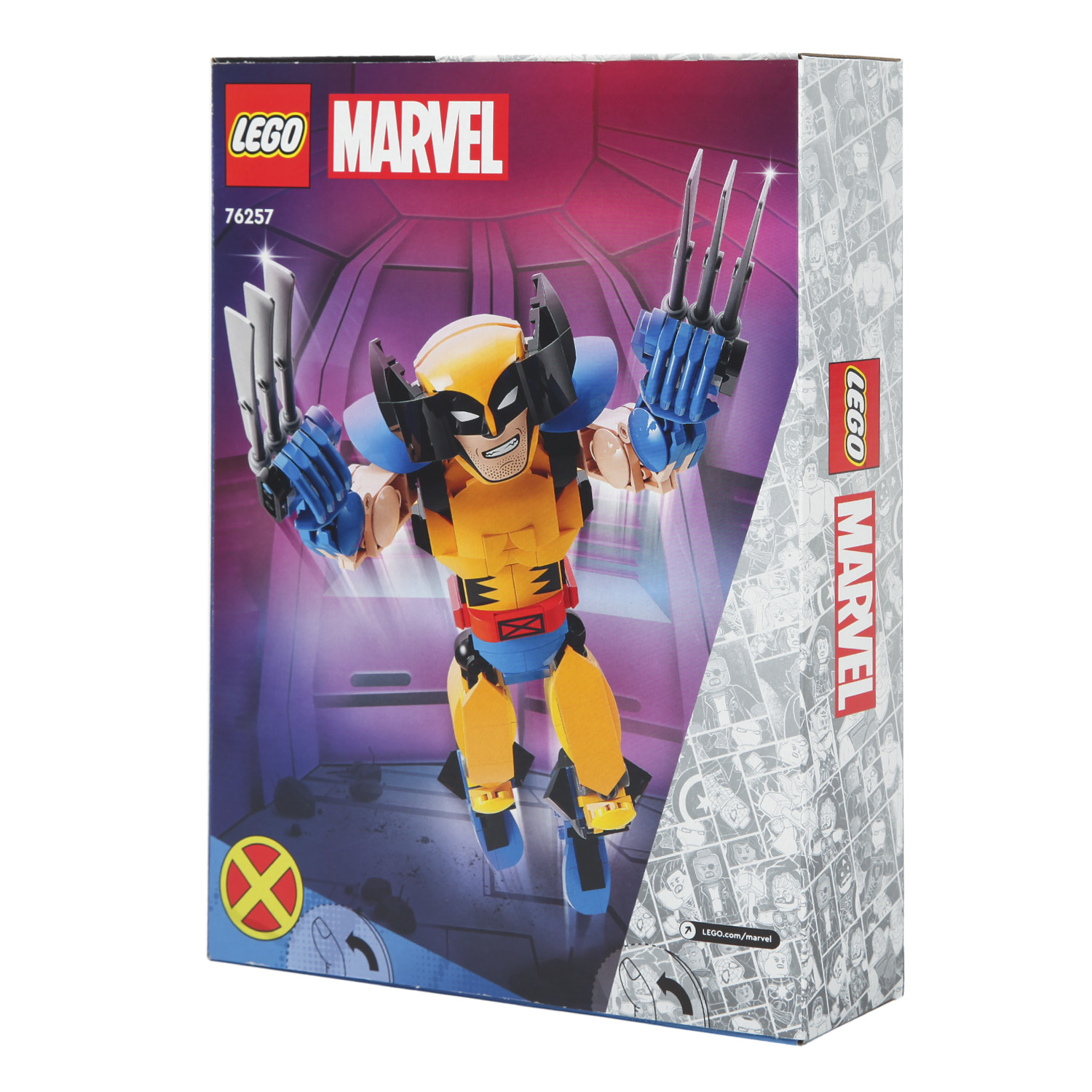 Конструктор LEGO Marvel Super Heroes Wolverine Construction Figure 327 дет. - фото 5