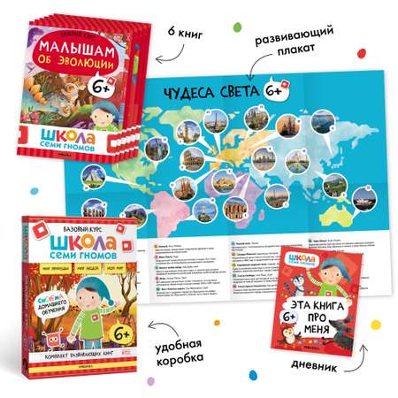 Комплект книг Школа Семи Гномов Базовый курс Окружающий мир 6