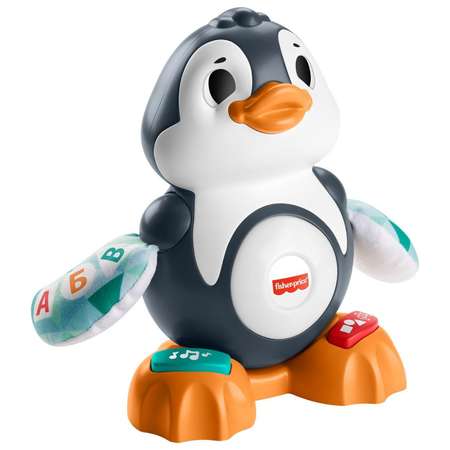 Игрушка Fisher Price Линкималс Пингвин музыкальный для малышей развивающая HCJ49