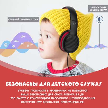 Наушники Детские Gorsun GS-E66V black