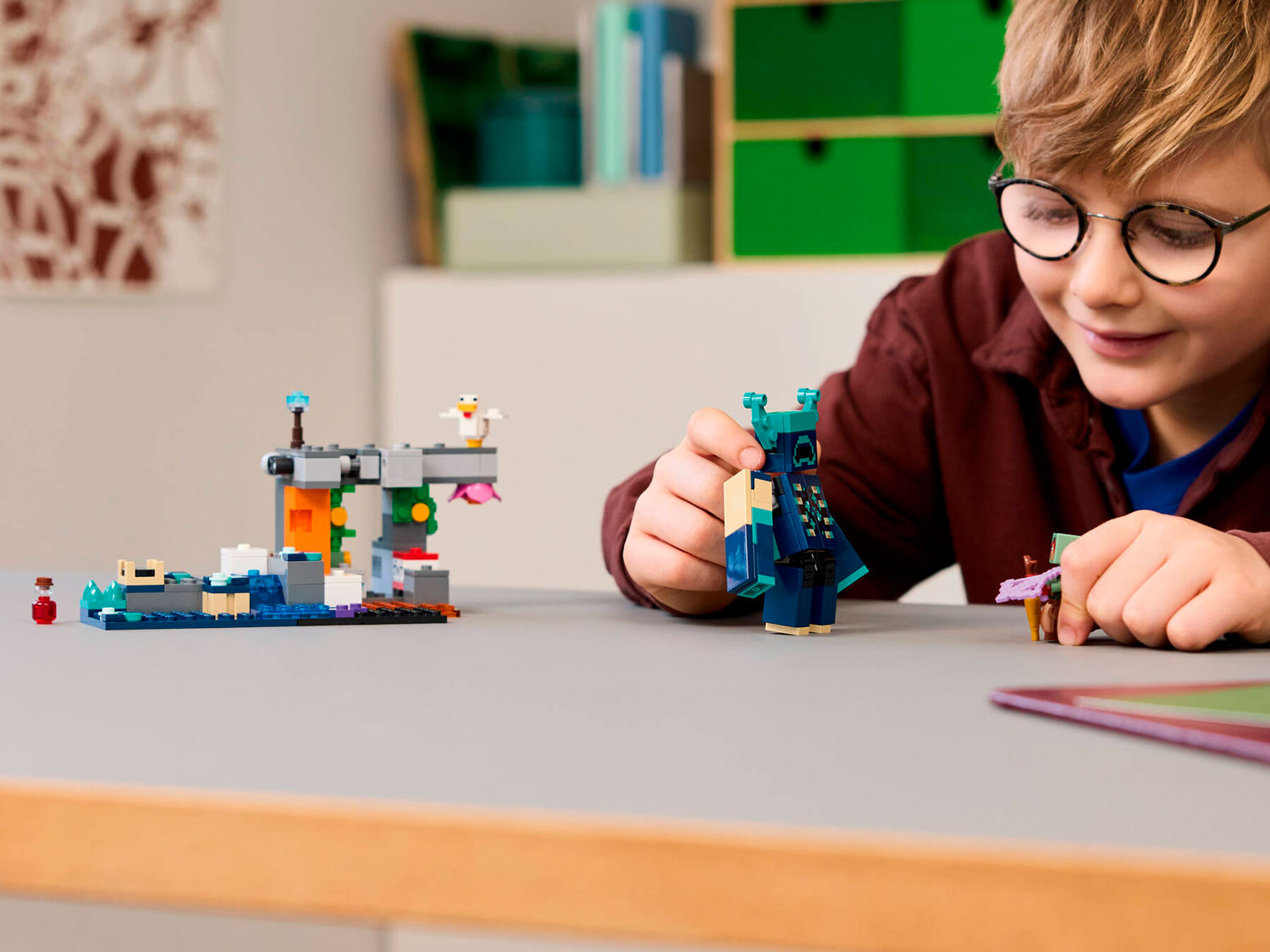 Конструктор LEGO Minecraft Встреча с надзирателем 21274 238 дет. - фото 11