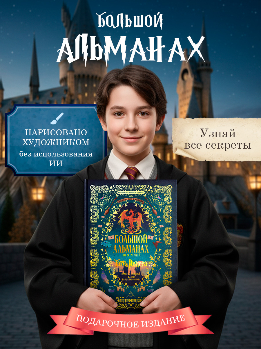 Большой альманах по вселенной True Books Space Гарри Поттера - фото 1