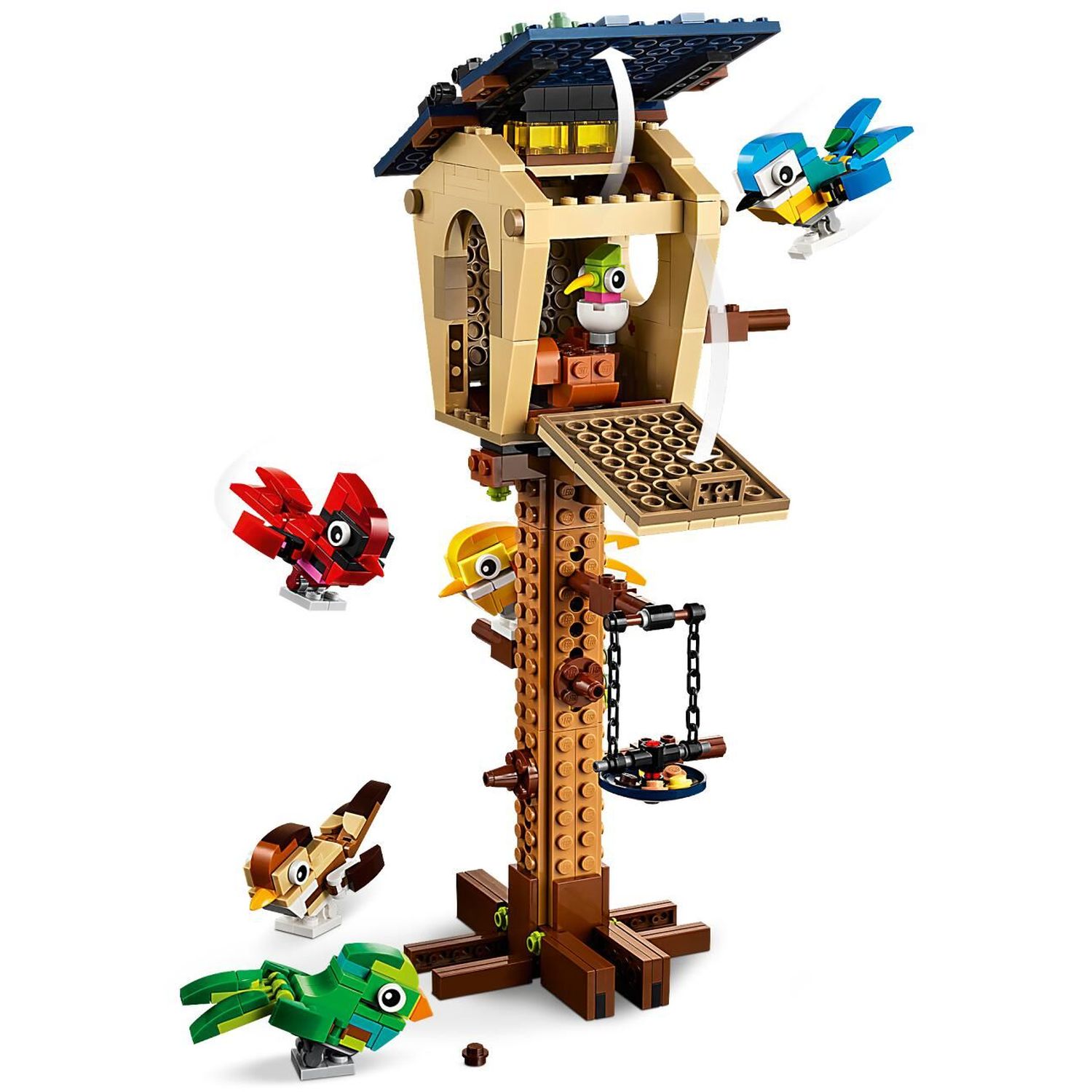 Конструктор LEGO Creator Birdhouse 476 дет. - фото 3