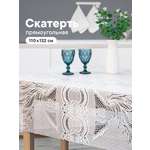Скатерть клеёнка на стол VILINA "Муза" 110х132 см